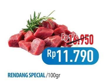 Promo Harga Daging Rendang Sapi Special per 100 gr - Hypermart