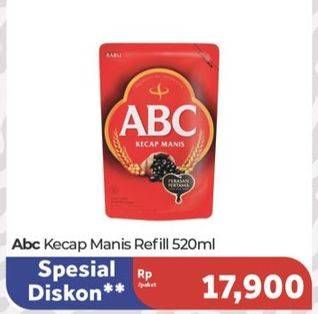 Promo Harga ABC Kecap Manis 520 ml - Carrefour