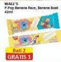 Promo Harga Walls Paddle Pop Monkey Banana Boat, Minion Banana Boat 42 ml - Alfamart