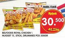 Promo Harga BELFOODS Royal Nugget 500 gr - Superindo