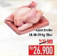 Promo Harga Ayam Broiler 900 gr - Hypermart