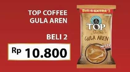 Promo Harga TOP COFFEE Gula Aren per 2 bungkus - LotteMart