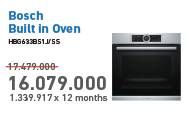 Promo Harga BOSCH HBG633BS1J | Built In Oven  - Electronic City