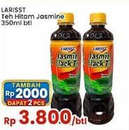 Promo Harga Larisst Minuman Teh Hitam Jasmine 350 ml - Indomaret