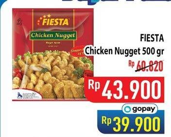 Promo Harga Fiesta Naget Chicken Nugget 500 gr - Hypermart