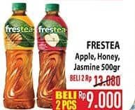 Promo Harga Frestea Minuman Teh Apple, Green Honey, Jasmine 500 ml - Hypermart