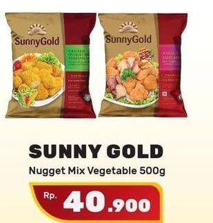 Promo Harga SUNNY GOLD Chicken Nugget Vegetables 500 gr - Yogya