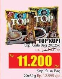 Promo Harga Top Coffee Kopi 20 pcs - Hari Hari