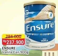 Promo Harga Ensure Nutrition Powder FOS Vanila 900 gr - Alfamart