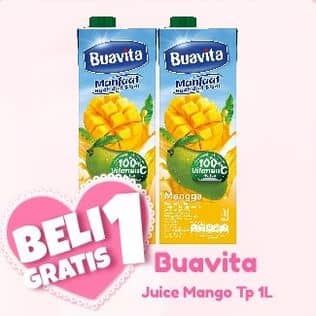 Promo Harga Buavita Fresh Juice Mango 1000 ml - Alfamart