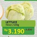 Promo Harga Lettuce Sayur per 100 gr - Alfamidi