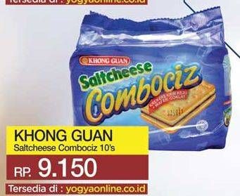 Promo Harga KHONG GUAN Saltcheese Combociz per 10 pcs 20 gr - Yogya