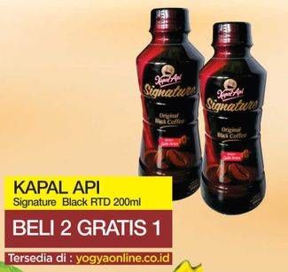 Promo Harga KAPAL API Kopi Signature Drink 200 ml - Yogya