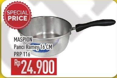 Promo Harga MASPION Panci Ramey PRP116  - Hypermart