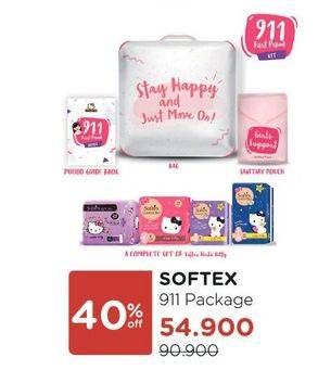 Promo Harga SOFTEX 911 First Period Kit  - Watsons