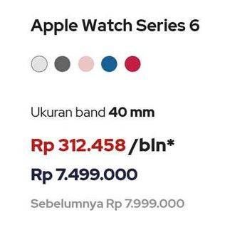 Promo Harga APPLE Watch Series 6 1 pcs - iBox