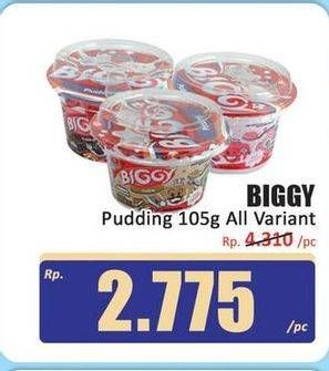 Promo Harga Biggy Dairy Pudding All Variants 105 gr - Hari Hari
