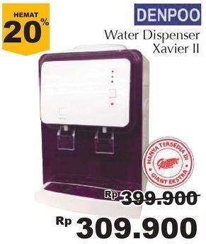 Promo Harga DENPOO Xavier 2 | Dispenser  - Giant