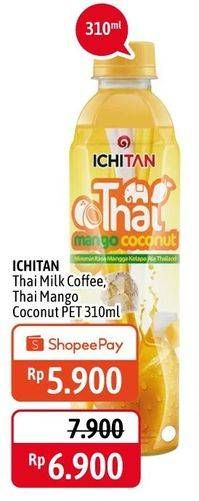 Promo Harga ICHITAN Thai Drink Milk Coffee, Mango Coconut 310 ml - Alfamidi