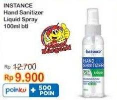 Promo Harga INSTANCE Hand Sanitizer Gel 100 ml - Indomaret
