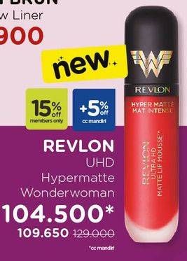 Promo Harga REVLON Ultra HD Matte Lip Color Wonderwoman  - Watsons