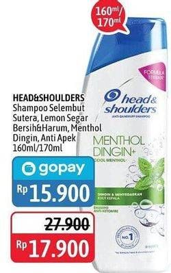 HEAD & SHOULDERS Shampoo 160/170 mL