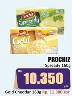 Promo Harga Prochiz Spready 160 gr - Hari Hari