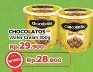 Promo Harga Hollanda Chocolatos Wafer Wafer Cream 300 gr - Yogya