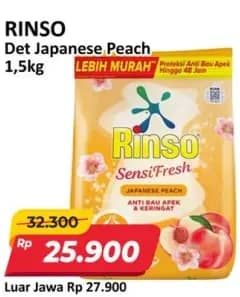 Rinso Sensi Fresh Anti Bau Apek Dan Keringat
