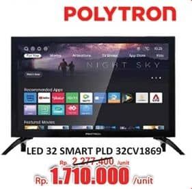 Promo Harga Polytron Smart Lite Digital TV 32″ PLD 32CV1869  - Hari Hari