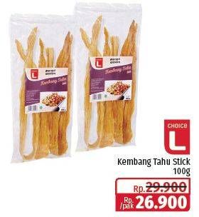 Promo Harga Choice L Kembang Tahu Stick 100 gr - Lotte Grosir