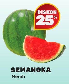 Promo Harga Semangka Merah per 100 gr - Yogya