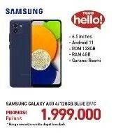 Promo Harga Samsung Galaxy A03 4GB + 128GB  - Carrefour