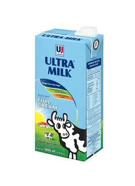 Promo Harga Ultra Milk Susu UHT Full Cream 1000 ml - Indomaret