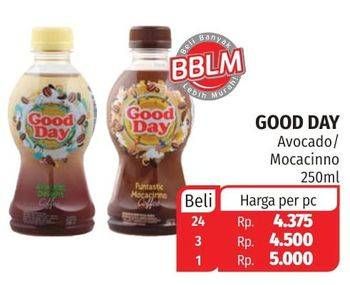Promo Harga Good Day Coffee Drink Avocado Delight, Funtastic Mocacinno 250 ml - Lotte Grosir
