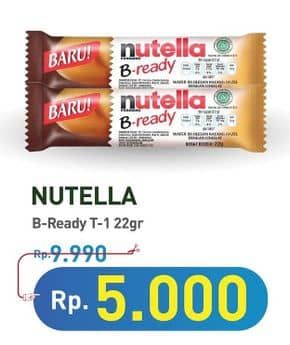 Promo Harga Nutella B-ready 22 gr - Hypermart