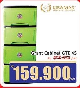 Promo Harga Kiramas Cabinet GTK-4S  - Hari Hari