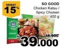 Promo Harga Chicken Katsu/Spicy Chicken 400g  - Giant