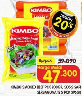 Kimbo Smoked Beef/Sosis Sapi Serbaguna