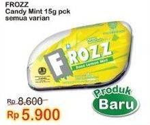 Promo Harga FROZZ Candy Mint 15 gr - Indomaret