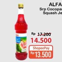 Promo Harga ALFAMART Syrup Cocopandan 500 ml - Alfamart