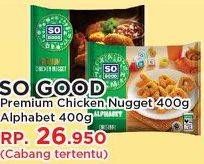 Promo Harga SO GOOD Chicken Nugget Premium 400 gr - Yogya