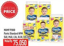 Promo Harga Mamy Poko Pants Xtra Kering L36, M40, S48, XXL28, XL30 28 pcs - Hypermart