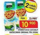 Promo Harga HYDRO COCO Minuman Kelapa Original per 2 pcs 250 ml - Superindo