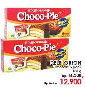 Promo Harga DELFI Orion Choco Pie 6 pcs - LotteMart
