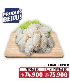 Promo Harga Cumi Cumi Flower  - Lotte Grosir