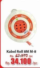 Promo Harga Meet Kabel Roll M-8  - Hari Hari