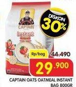 Promo Harga Captain Oats Oatmeal Instant 800 gr - Superindo