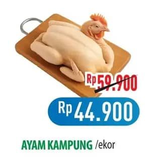 Promo Harga Ayam Kampung 1000 gr - Hypermart
