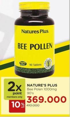 Promo Harga NATURES PLUS Bee Pollen 90 pcs - Watsons